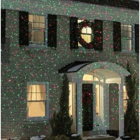 Decorative Outfit Red & Green Laser Light Projection Indoor Outdooor Christmas