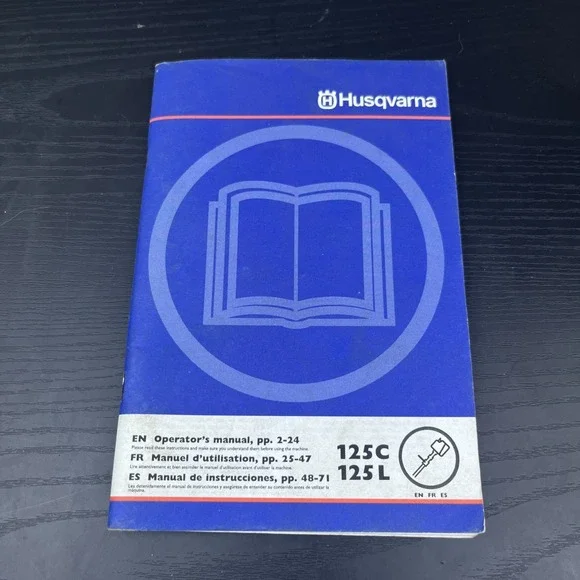 Husqvarna 125C 125L String Trimmer Operator's Manual OEM Instruction Guide