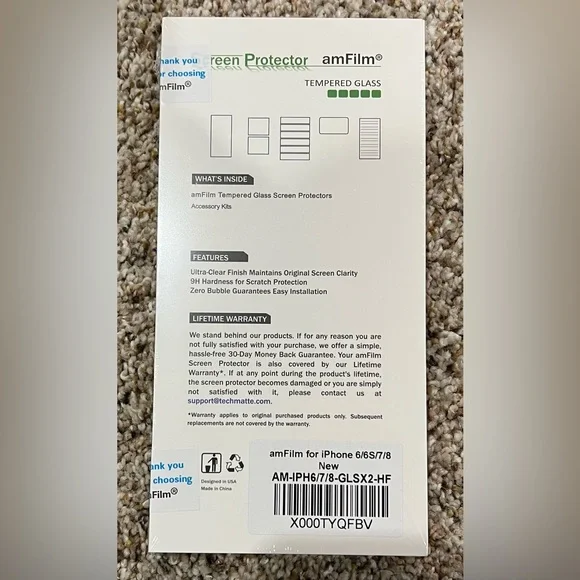 amFilm Screen Protector 4.7“ for Apple iPhone