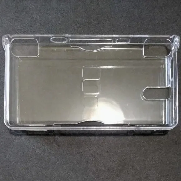 Case for Nintendo DS Lite NDSL Crystal Clear Snap-on shell - New Unused!