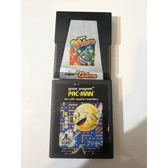 Super Cobra, Atari 2600 Parker Bros. 1983‎ + Pac-Man CX2646