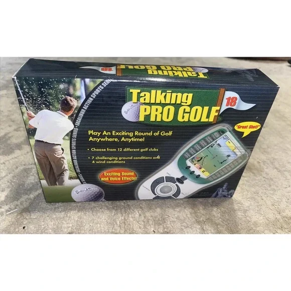 NEW Excalibur Talking‎ Pro Golf Handheld Electronic Game