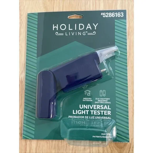 Holiday Living Universal Christmas Tree Light String Set Tester Repair Fix‎ Tool