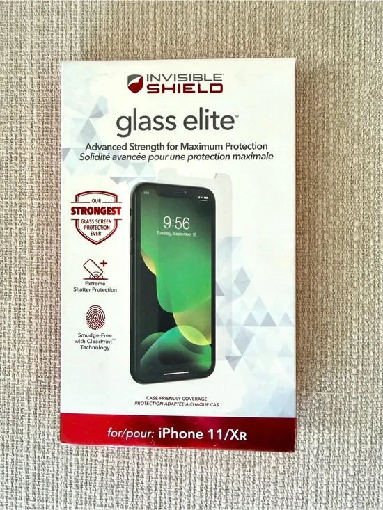 Glass Elite Screen Protector for iPhone 11/XR - Clear