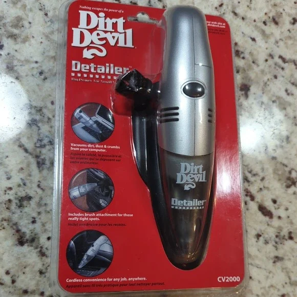NEW - Dirt Devil CV2000 Detailer Portable Mini Vacuum Cleaner Handheld Cordless
