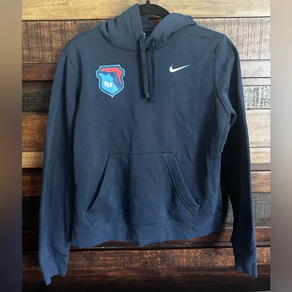 Pre-Loved Nike Youth Navy Blue Hoodie
