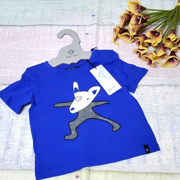 NWT Kid's Satva Organic Activewear Tshirt