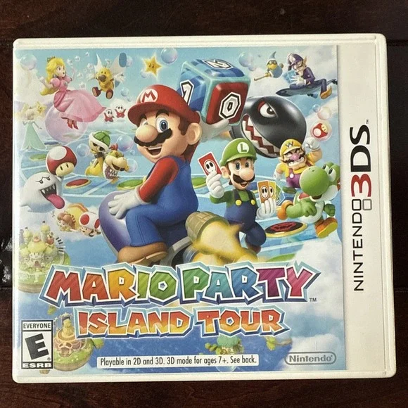 Mario Party: Island‎ Tour (Nintendo 3DS, 2013) Missing Manual