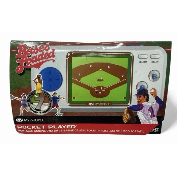 My Arcade DGUNL-3278 Bases Loaded Pocket Player Portable‎ Handheld Game System