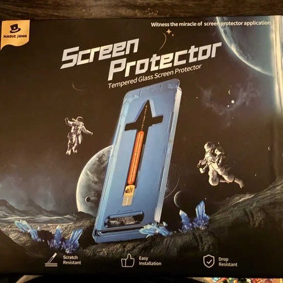 Screen Protector Tempered Glass - Blue