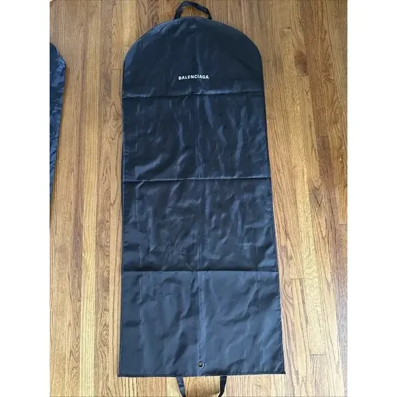 Balenciaga~Suit Case Protector Dust Bag Black NEW H62
