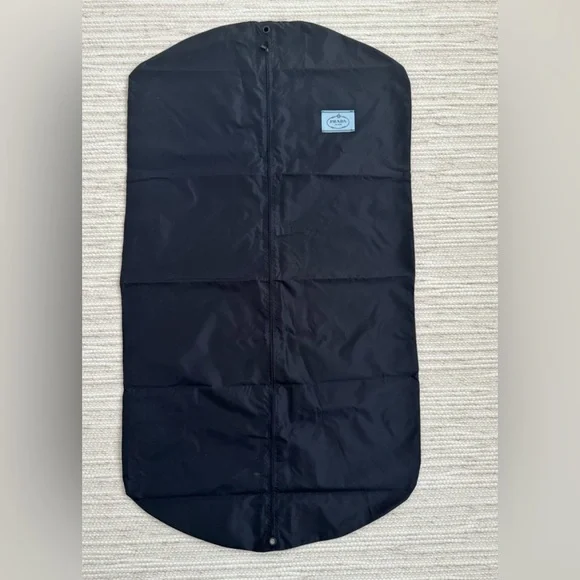 Prada Extra Long Navy Garment Bag. Nylon New 72