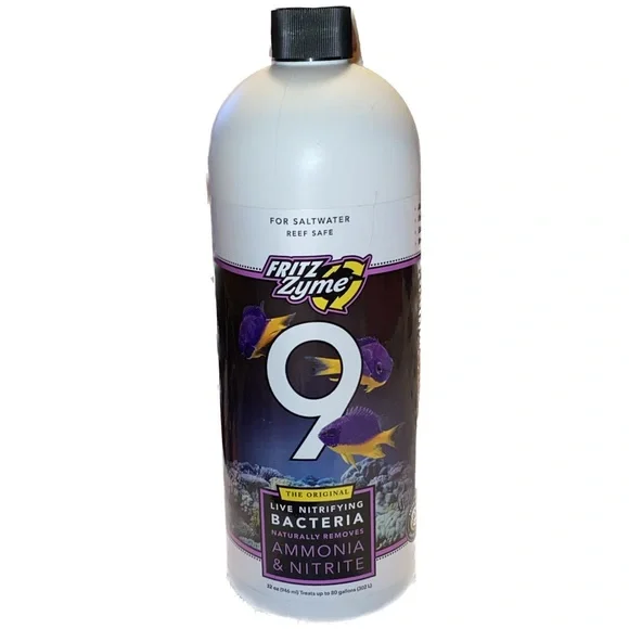 Fritz Zyme Nitrifying Bacteria for Saltwater Fish Tanks/Aquariums 32oz READ DESC