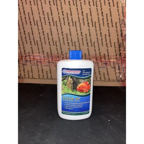 Freshwater Clear-Up (8 oz) 480 Gallons - Dr Tim's Aquatics