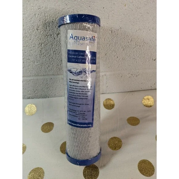 Aquasafe Coconut Carbon Block CCB 1 Micron 10