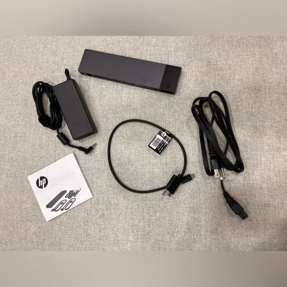 Newest HP EliteBook Zbook TB3 Thunderbolt Dock 90W - Docking Station Port