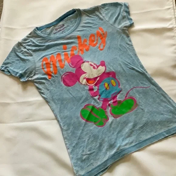 Disneyland Mickey Mouse Baby Tee Shirt Kids Size Large