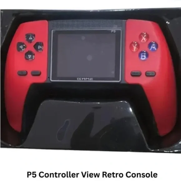 P5 Retro Console Red 520 Digital Game Player Controllerview TV Handheld ($249)