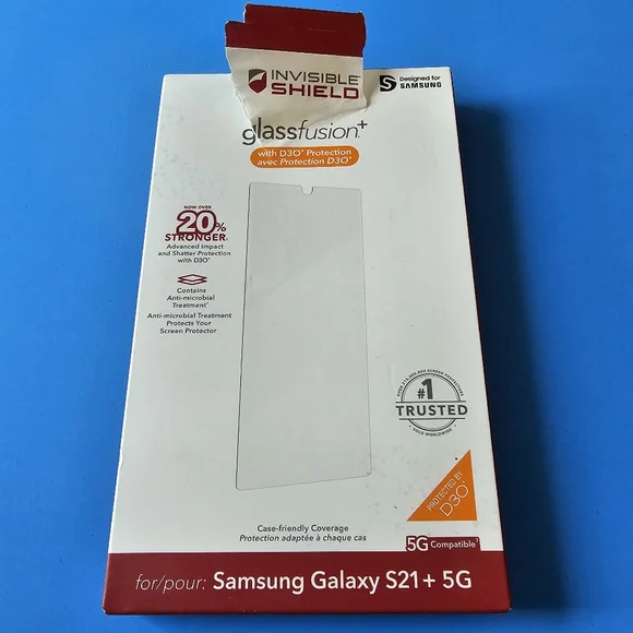 Galaxy S21+ 5G - ZAGG GLASSFUSION+ Screen Protector