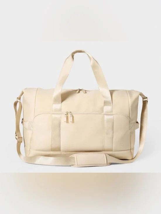 Faux Neoprene Weekender Bag - All in motion
