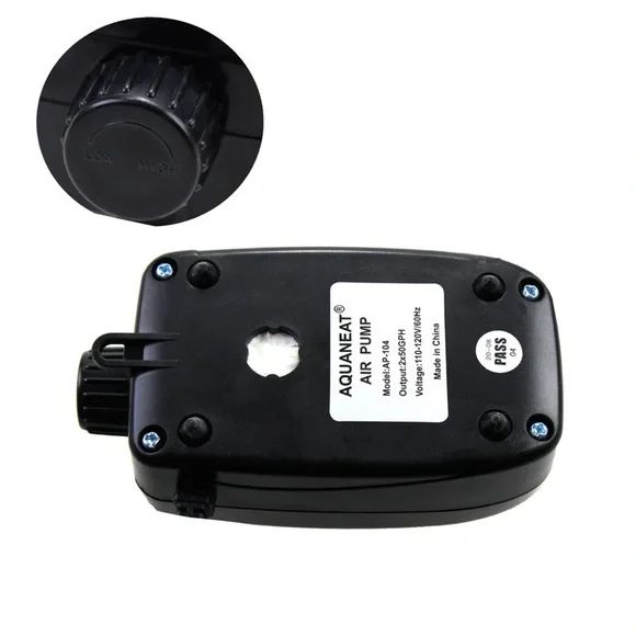 Aquaneat Air Pump Aquarium, 100GPH Fish Tank Air Pump Air Bubbler AP-104