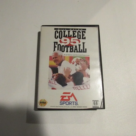 Bill Walsh College Football 95 (Sega‎ Genesis, 1994) Tested