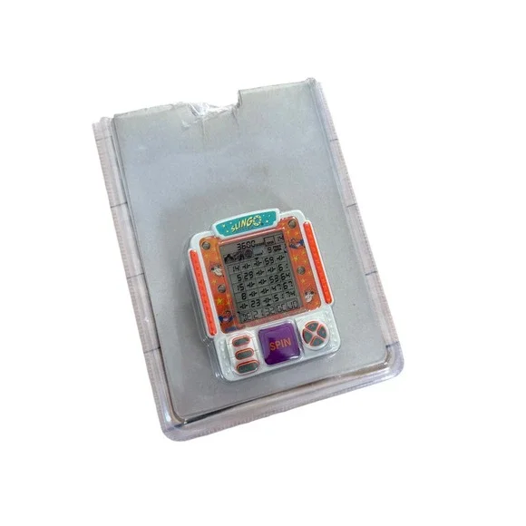 Vintage 1998 SLINGO Tiger Handheld Electronic LCD GAME Slots Bingo Factory Seal