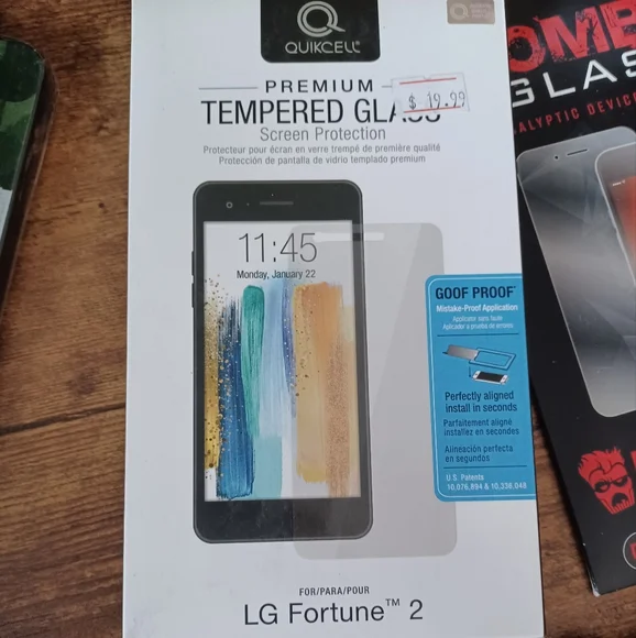 LG Fortune 2 tempered glass screen protector