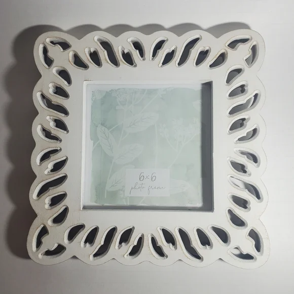 Whitewashed Distressed Wooden 6