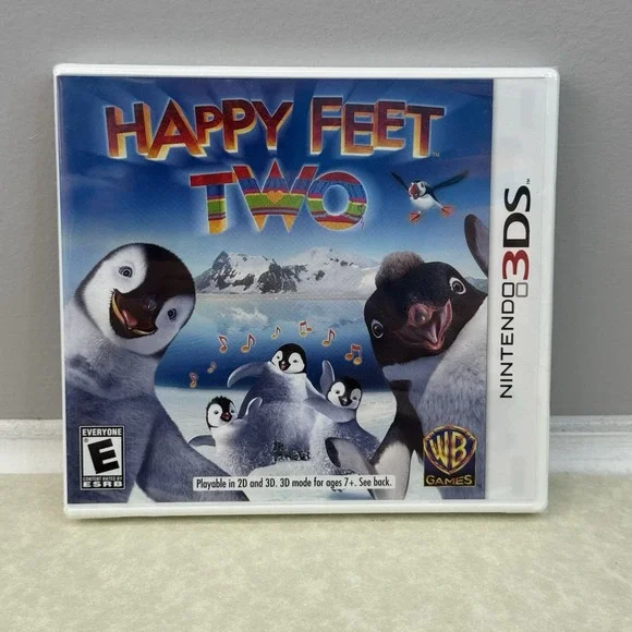 Happy‎ Feet Two (Nintendo 3DS, 2011) New and Sealed