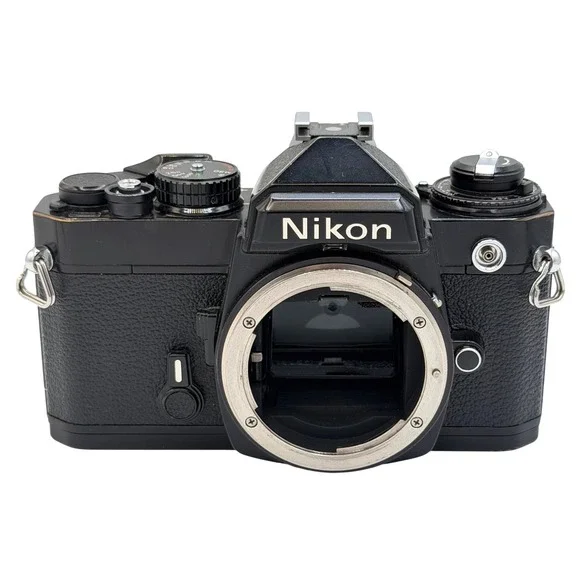 Nikon FE 35mm SLR Film Camera Body Black Vintage Manual Focus Serial 3578939