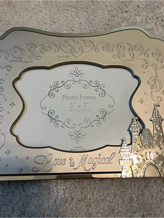 Disney Land 'Love Is Magical' Silver Photo Frame 5x7