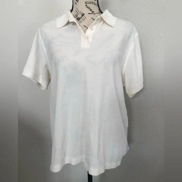 Nike White Polo Shirt Classic Design Kids 12-14
