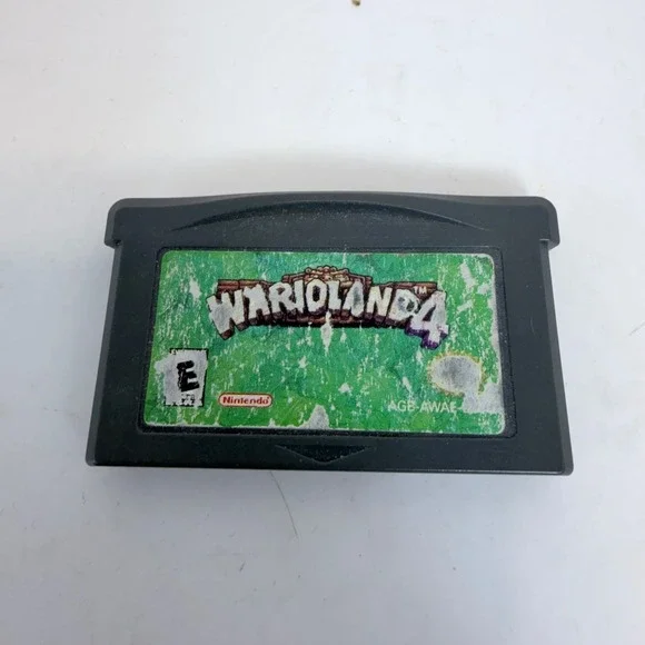 Wario Land 4 Nintendo Game Boy Advance GBA Game Cartridge Authentic