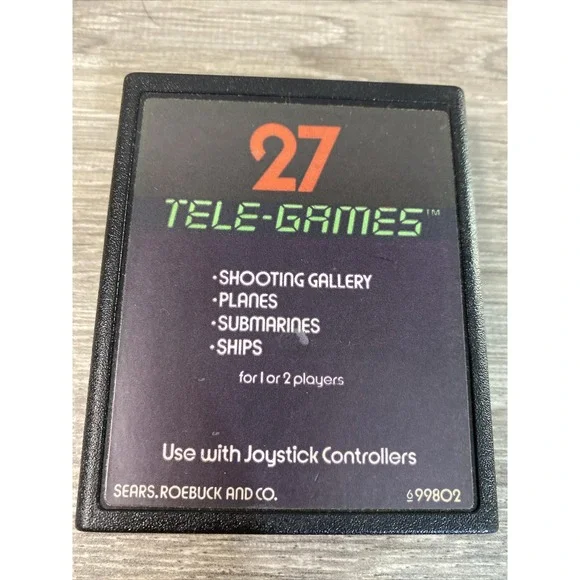 Tele-Games Target Fun Atari 2600 Cartridge Only