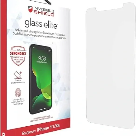 ☘️ InvisibleShield Glass Elite Clear Tempered Screen Protector