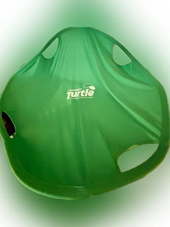 LaundryTurtle collapsible laundry basket