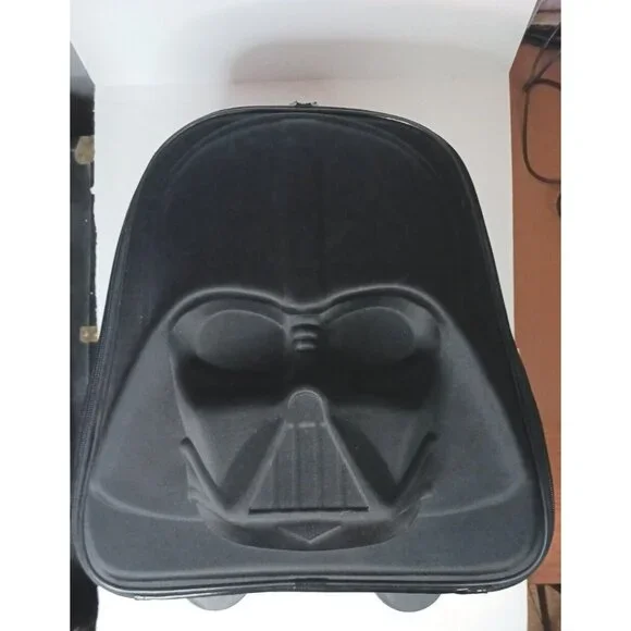 Star Wars Carry-on Travel Bag Vader Black Lighted Wheels Extenable Handle