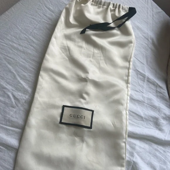 Gucci Ivory Bag with Black Trim