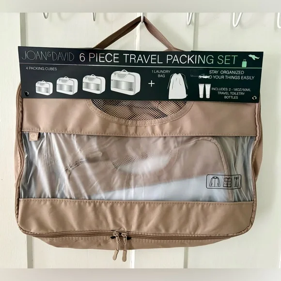 Joan & David Travel Packing Set NWT