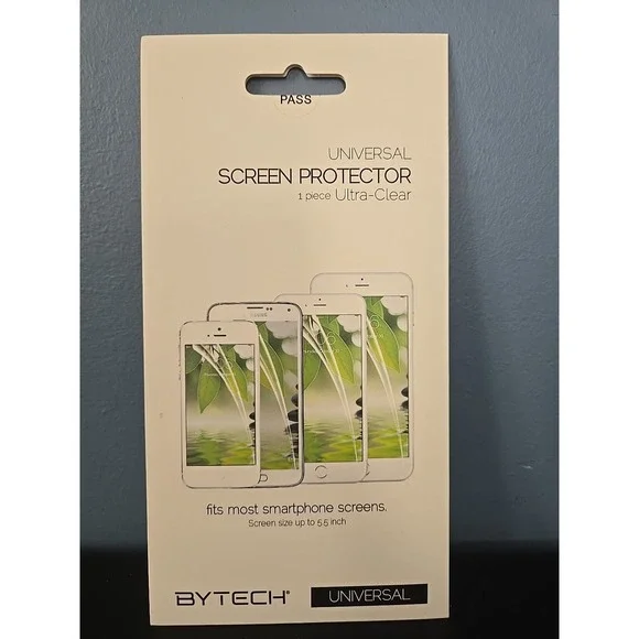 New UNIVERSAL SCREEN PROTECTOR BYTECH Screen Size Up To 5.5