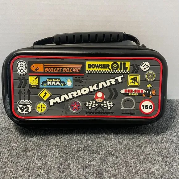 Nintendo Switch Mario Kart Deluxe Travel Case for Switch Console Patchwork