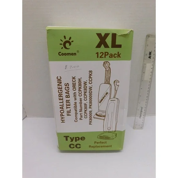 Pack of 9 Oreck XL Type CC Vacuum Cleaner Bags