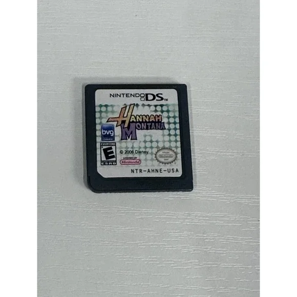 Hannah Montana Nintendo DS Game Cartridge Only Authentic Tested