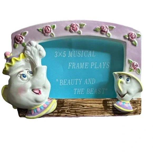 Vintage Disney Beauty and the Beast Musical Frame Japan – Works – 3x5‎
