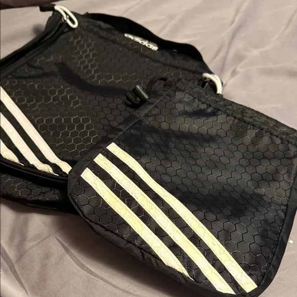 Adidas Hexagon Pattern Black university travel gear