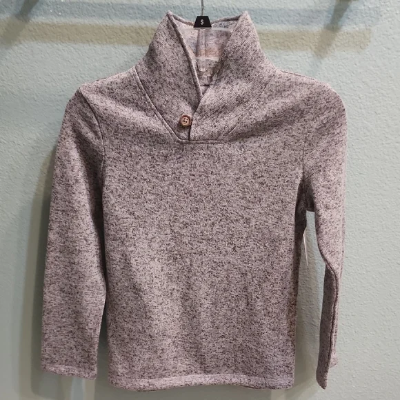 Jumping Beans Cowl Neck Sweater Grey Size 8
