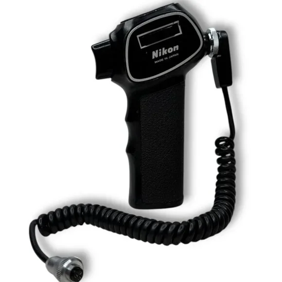 Nikon UC-8 Motor Drive Pistol Grip Trigger Vintage Remote Hand Grip
