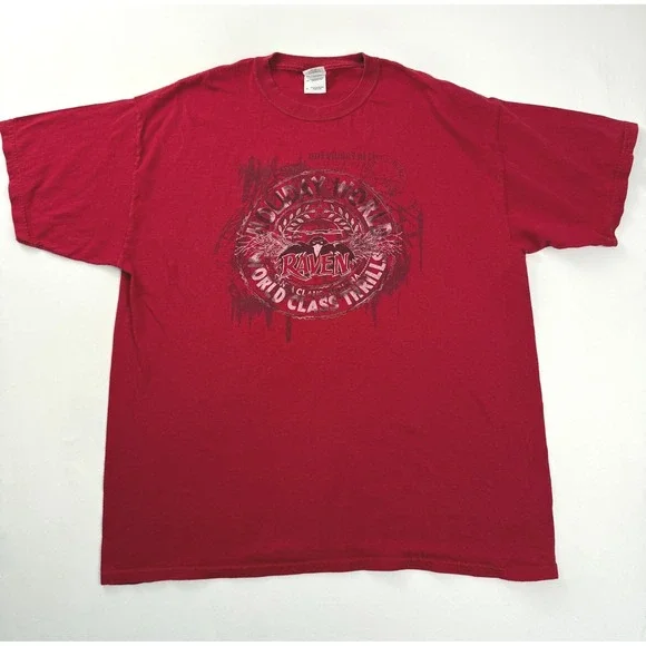 Holiday World‎ Raven Graphic Tee Theme Park Souvenir XL