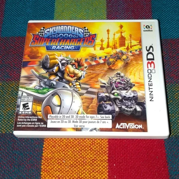 Skylanders Superhargers Racing Game For Nintendo 3DS